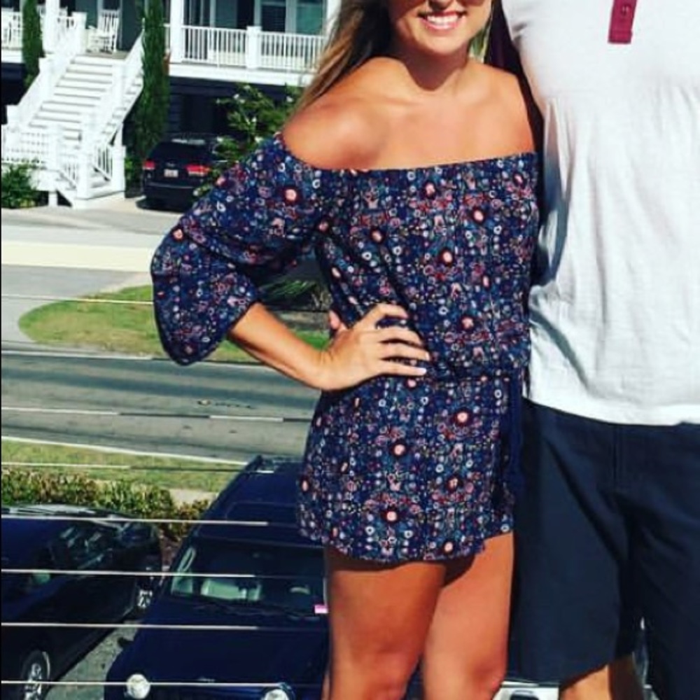Target off the shoulder romper
